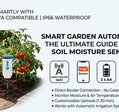 Smart Watering, Zero Guesswork: Our WiFi Outdoor Soil Moisture Sensor