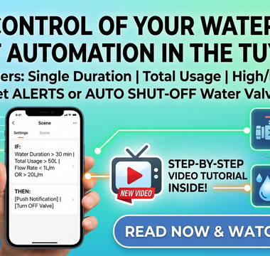 Smart Water Management: How to Automate Your Home Water System with Tuya