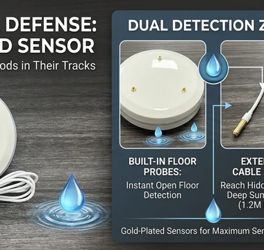Don't Wait for a Flood: Why Every Home Needs a Smart WiFi Water Leak Sensor