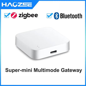 Haozee Smart Gateway Hub Multi-model Smart Home Bridge WiFi Bluetooth ZigBee APP Wireless Remote Control Alexa Google
