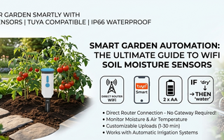 Smart Watering, Zero Guesswork: Our WiFi Outdoor Soil Moisture Sensor