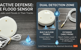 Don't Wait for a Flood: Why Every Home Needs a Smart WiFi Water Leak Sensor