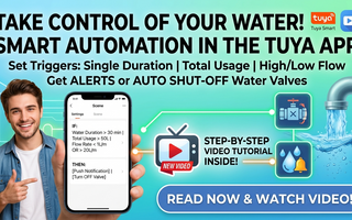 Smart Water Management: How to Automate Your Home Water System with Tuya