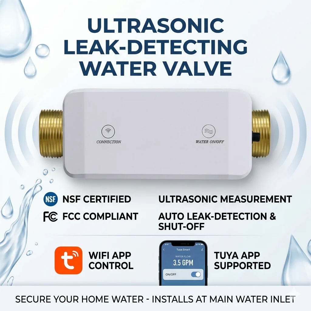 Smart Water Security: Why the Haozee Ultrasonic Smart Valve is the Ult