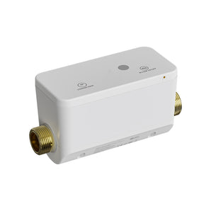 Haozee Zigbee Smart Water Valve and Automatic Shutoff Water Flow Rate Built in Rechargeable Battery for 3/4-Inch 1 Inch Diameter