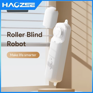 Haozee Tuya Zigbee/Wifi Roller Blind Motor Robot Built In Battery APP Remote Control Support Home Assistant Zigbee2mqtt