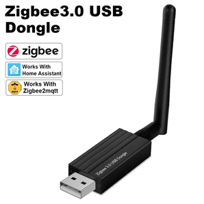 Haozee Zigbee 3.0 USB Dongle Plus Universal Zigbee Wireless Gateway Hub Support Home Assistant Zigbee2MQTT，Raspbian Ubuntu Maco