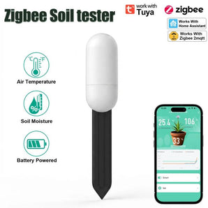 Smart Mini Capacitive Soil Moisture & Temperature Sensor