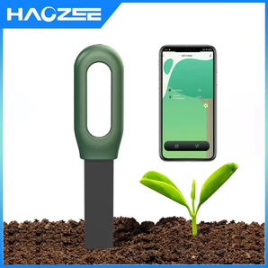 Haozee Tuya Smart Zigbee Soil Tester Temperature and Humidity Meter Thermo Hygrometer Garden Automation Irrigation Detector