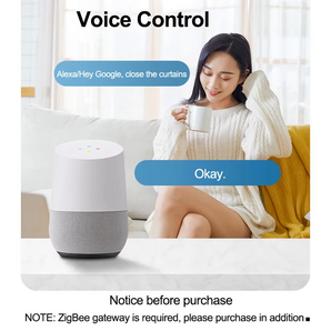 Haozee Tuya ZigBee Smart Roller Blind Motor Robot Timing Auto Opener Closer App Remote Control Support Home Assistant