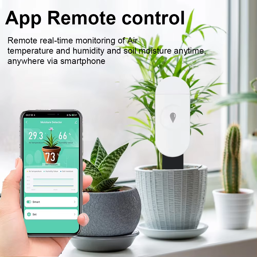 Haozee Smart Zigbee Vloervochtigheidssensor, Vereist TUYA HUB Ondersteunt Zigbee2mqtt Home Assistant Vochtmeter Voor Planten Met Real Time Detectie Vloermeter De Tuin 3415970315 Haozee Smart Zigbee Vloervochtigheidssensor, Vereist TUYA HUB Ondersteunt Zigbee2mqtt Home Assistant Vochtmeter Voor Planten Met Real Time Detectie Vloermeter De Tuin 3415970315