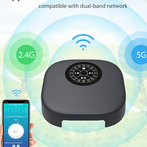 Haozee WiFi Smart Sprinkler Controller,16-Zone Smart Irrigation Controller Automated Water Scheduling